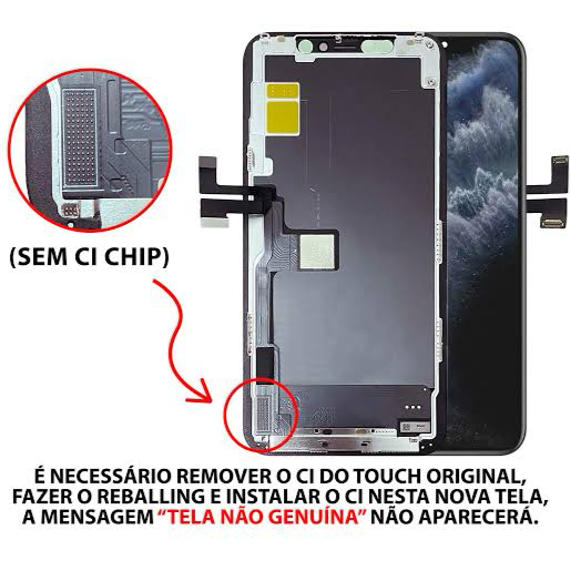 Frontal iPhone 11 Pro linha Premium