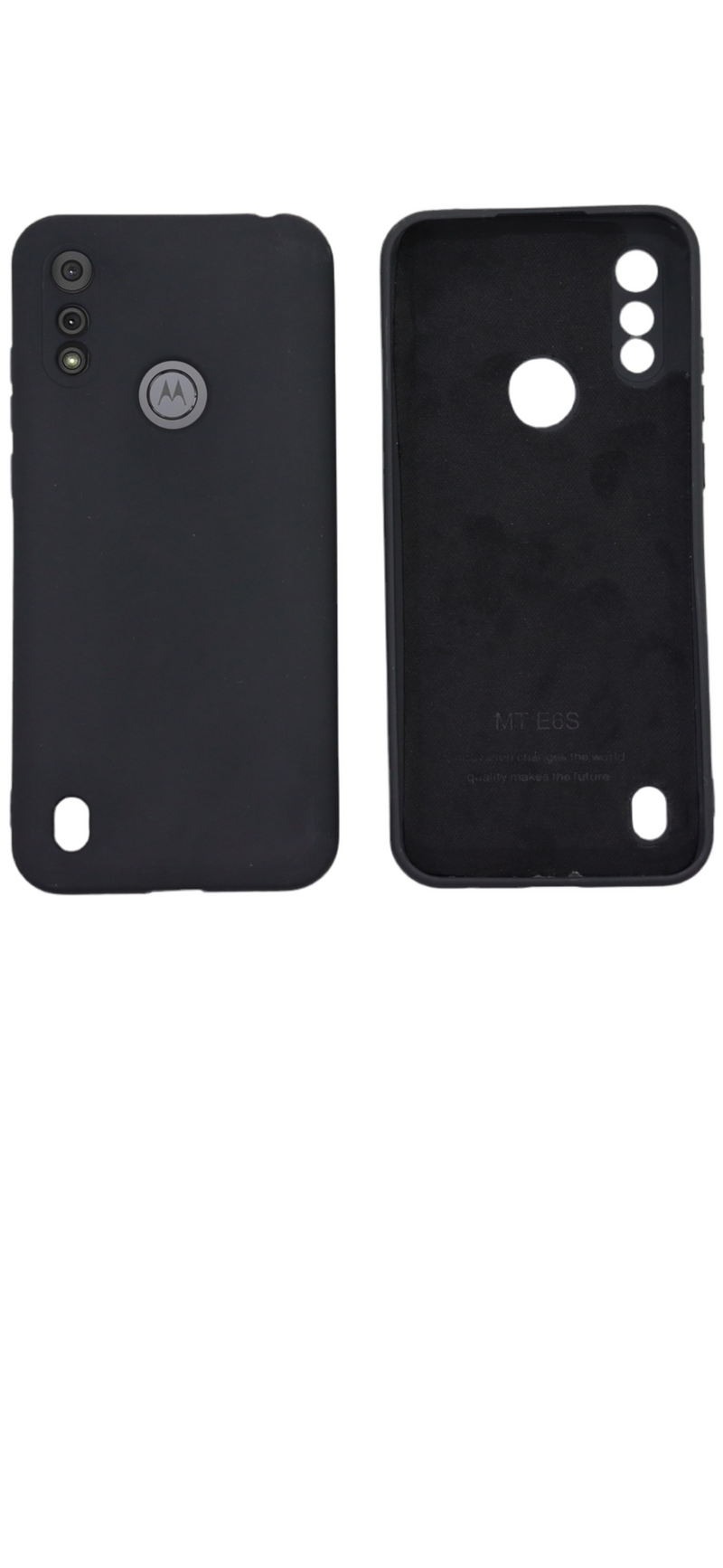 Case de silicone para moto E6S/ E61