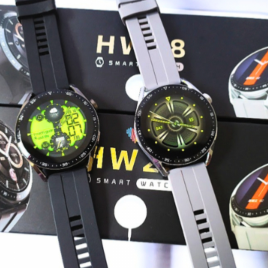 Smartwatch HW28 com NFC Modelo Luxury