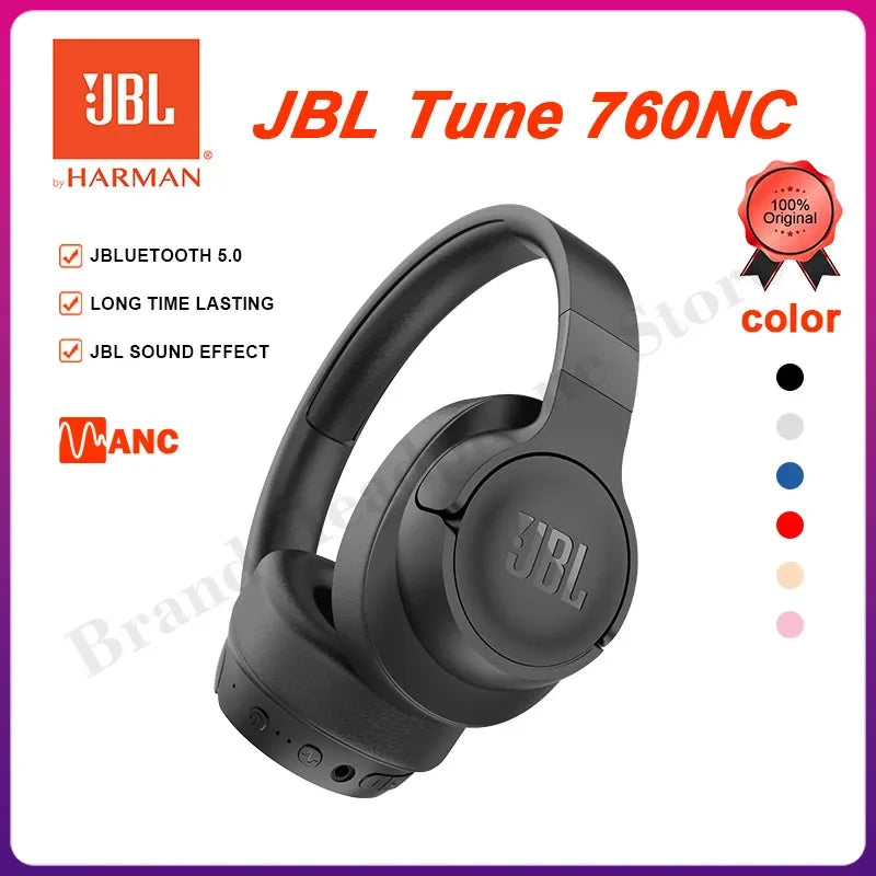 Fone de ouvido JBL Tune 760NC Bluetooth