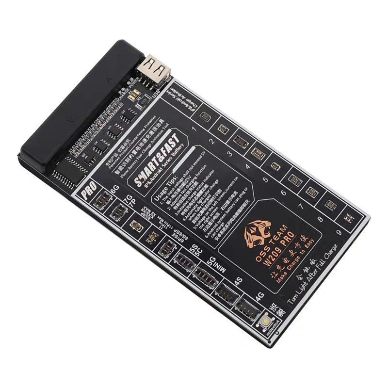 Placa ativadora de bateria para iPhone e Android carga rápida