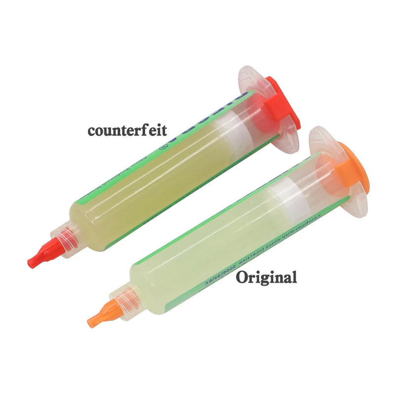Original AMTECH NC-559-ASM NC-223-ASM BGA PCB No-Clean Solder Paste Welding Advanced Oil Flux Grease 10cc Soldering Repair Paste