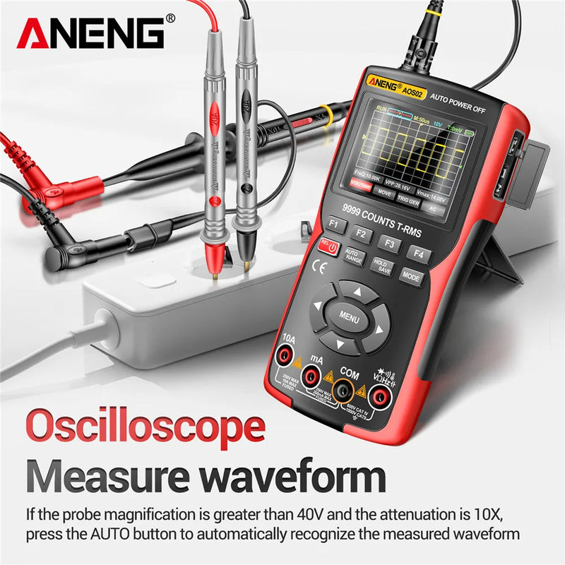 Oscilloscope multimeter ANENG AOS02 Digital 48MS