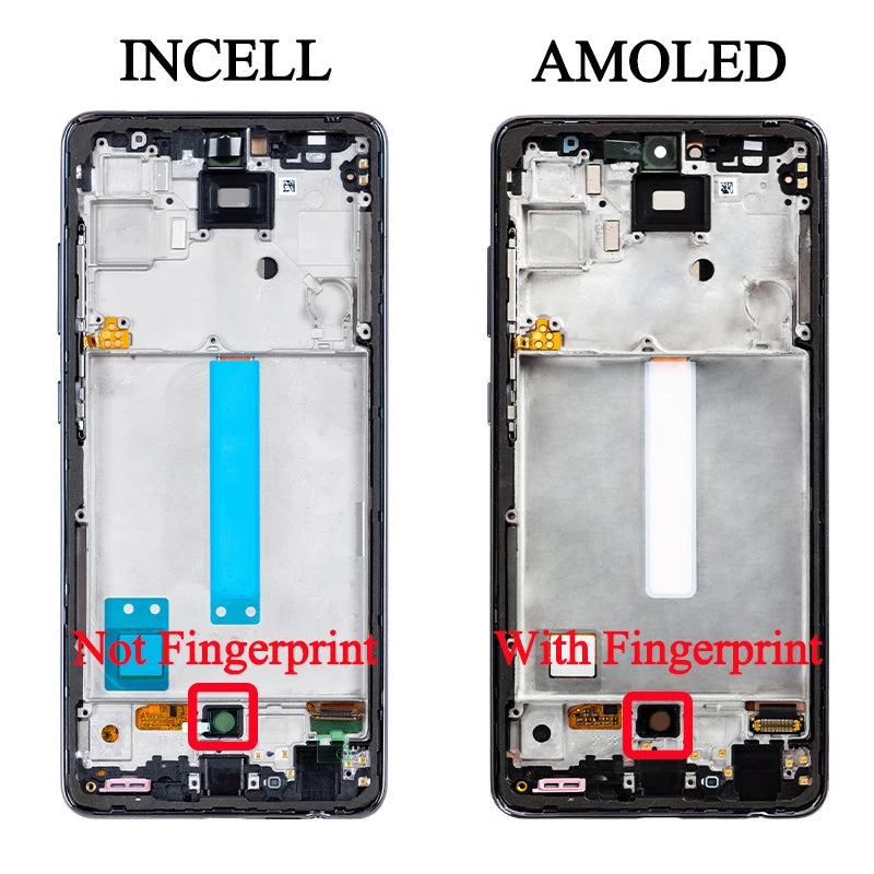 Tela frontal Samsung A52 5G AMOLED | SM-A526B A526B/DS A5260 A526W A526U A526U1